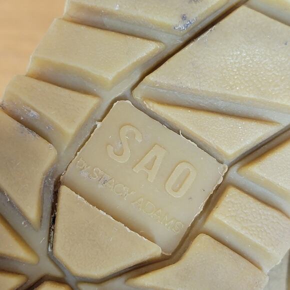 🔴 3/$25 Sao By Stacy Adams Chukka Chunky Leather Boot Neutral Shoe Men's 6 - Picture 9 of 15